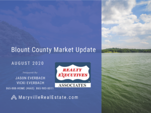 August 2020 Blount County Market Update